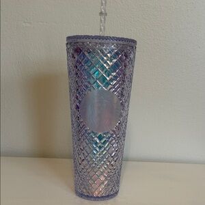 Starbucks Iridescent Lavender Studded Tumbler